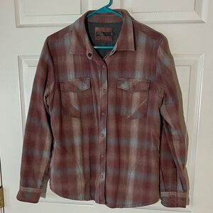 prAna Women's Charley Top‎ in Dark Mauve, Sz Large